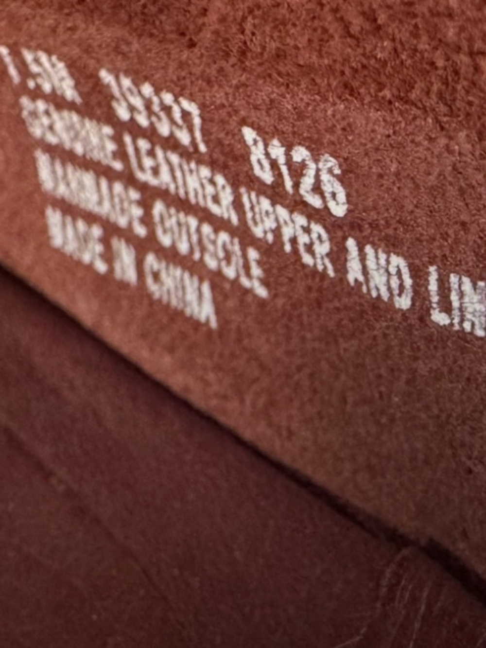 Timberland Women's Burgundy Leather Slide Sandals with Stitched Trim - Picture 8 of 12